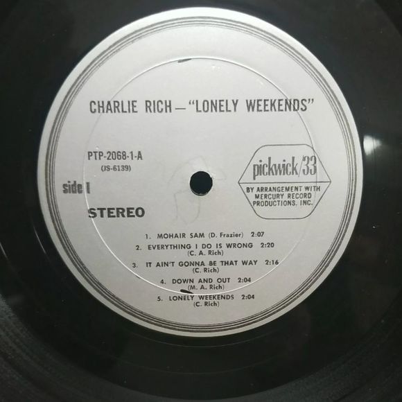 Charlie Rich - Lonely Weekends - 2 RECORD SET / 2 LP'S Vintage Vinyl ~ COUNTRY - Picture 5 of 9